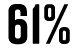61%