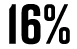 16%